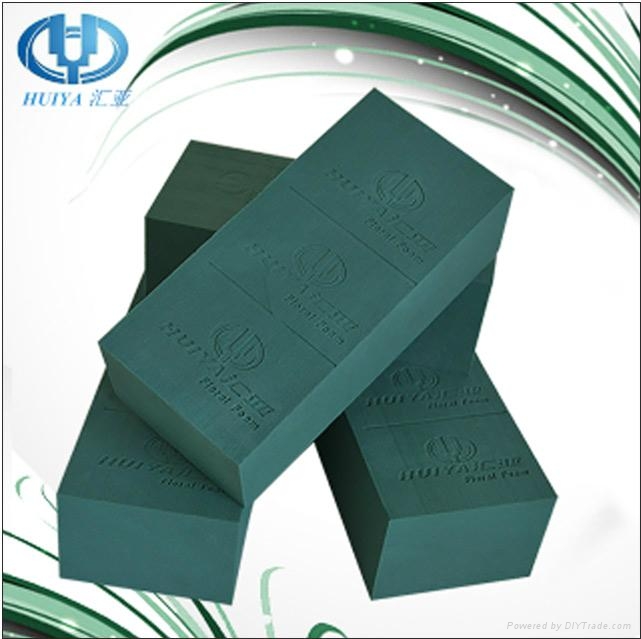 wedding decoration green wet floral foam wholesale HY75 HUIYA (China Manufacturer