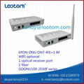 FTTH EPON ONU ONT 4FE 1RF WIFI CATV Single Fiber 1