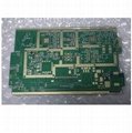 High Performance Rogers 3003 + FR4 4 layer pcb Gold Plating With Resin hole plug 1