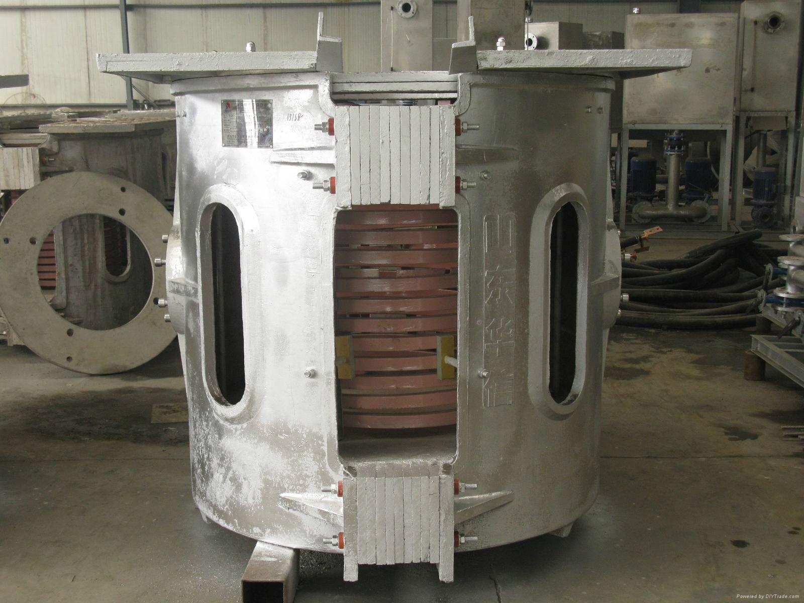 2000KG 1200KW Factory direct industrial melting furnace China GW2T