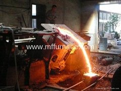 300kg aluminum shell melting furnace from China