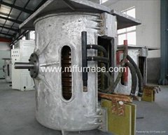 Good Quality 1T Medium Frequency Aluminum Shell Induction Furnace In China For S