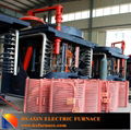 0.75Ton Medium Frequency Electric Induction Furnace 4