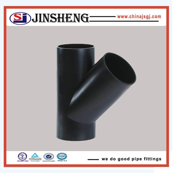 stainless steel pipe tee pipe fittings for oil and gas 2