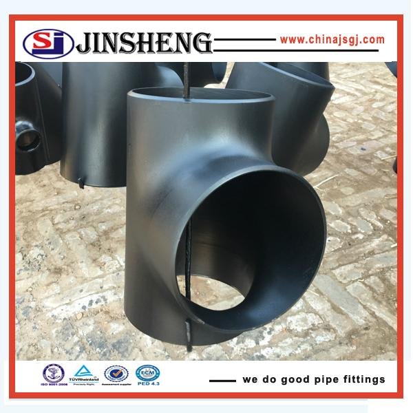 stainless steel pipe tee pipe fittings for oil and gas