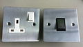 Brushed Stainless Steel Wall Switches 5