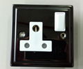 stainless steel socket black nickel single 15A socket  1