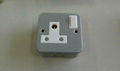 Metal clad 2x13A socket high quality with competitive price 2