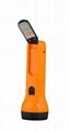 LED Solar Charge Flashlight Torch with USB 2