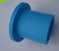 Blue PE100 HDPE  fitting  Falnge Adapter for water 