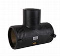 HDPE PE100  electro fusion  Equal tee