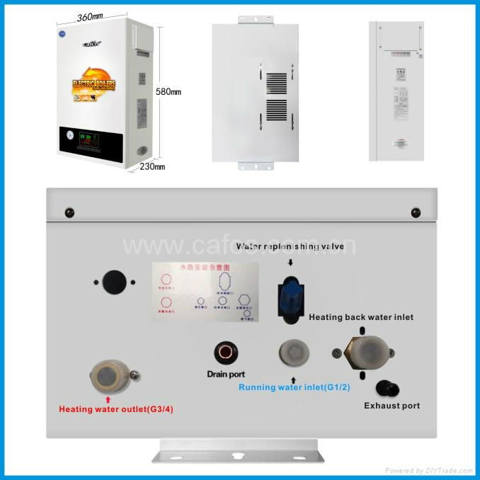 electrical water boiler for radiators / floor heating system 3