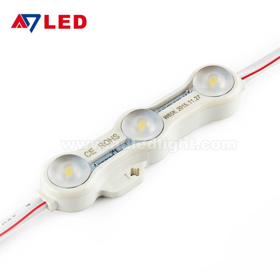IP68 1.2w constant current Samsung 2835 led module with lens 2