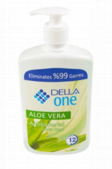 Antibacterial Liquid Hand Soap 450ml. Aloe Vera