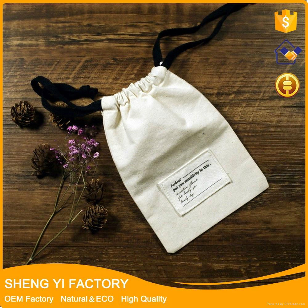 Eco cotton drawstring bag 4