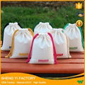 Factory wholesale cheap brand new drawstring cotton bag 1