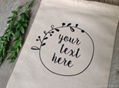 cotton canvas drawstring gift bag wholesale 3