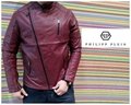 PU MEN’S FLUX LEATHER JACKETS LEATHER