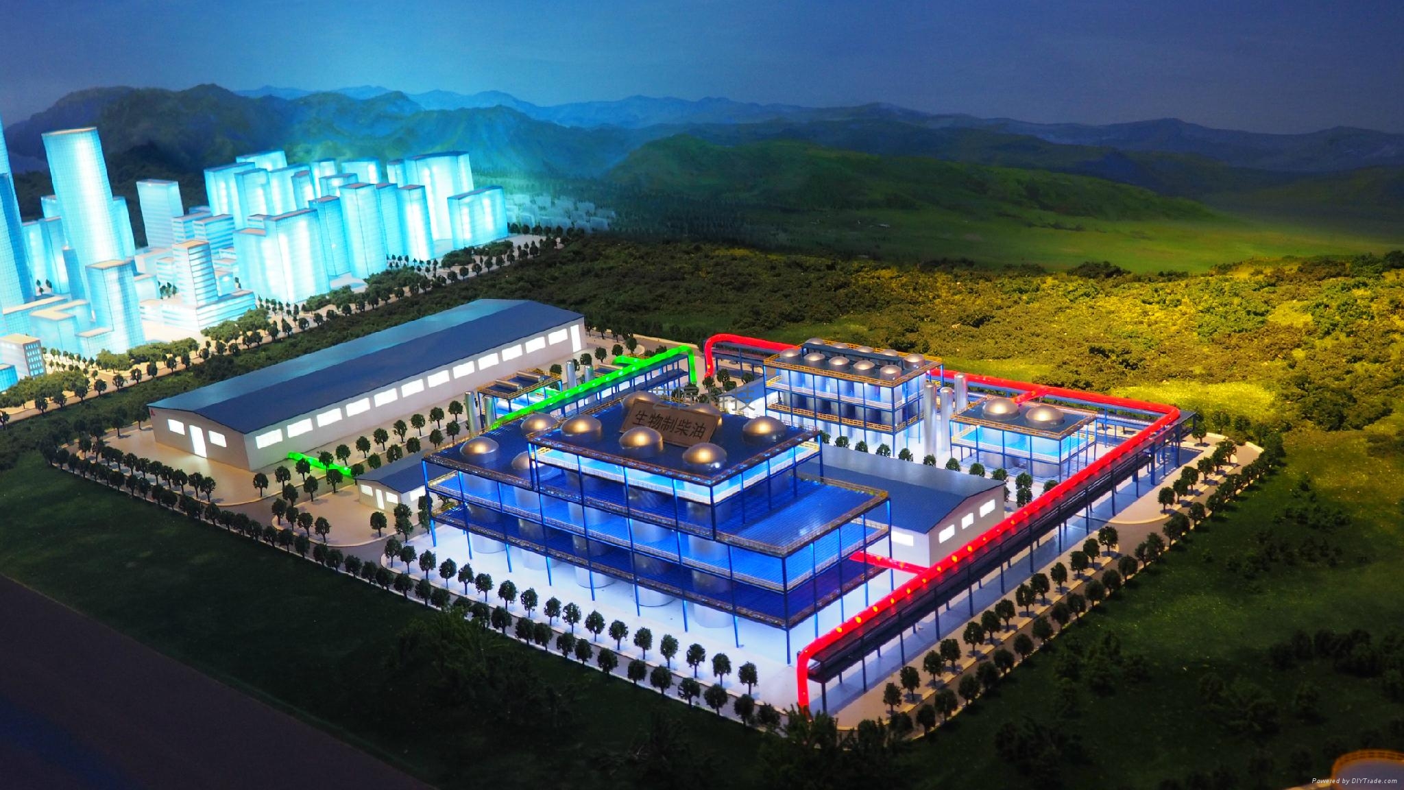 工业厂区沙盘 - 14 - 艺匠科技模型 (中国 北京市 生产商) - 其它艺术