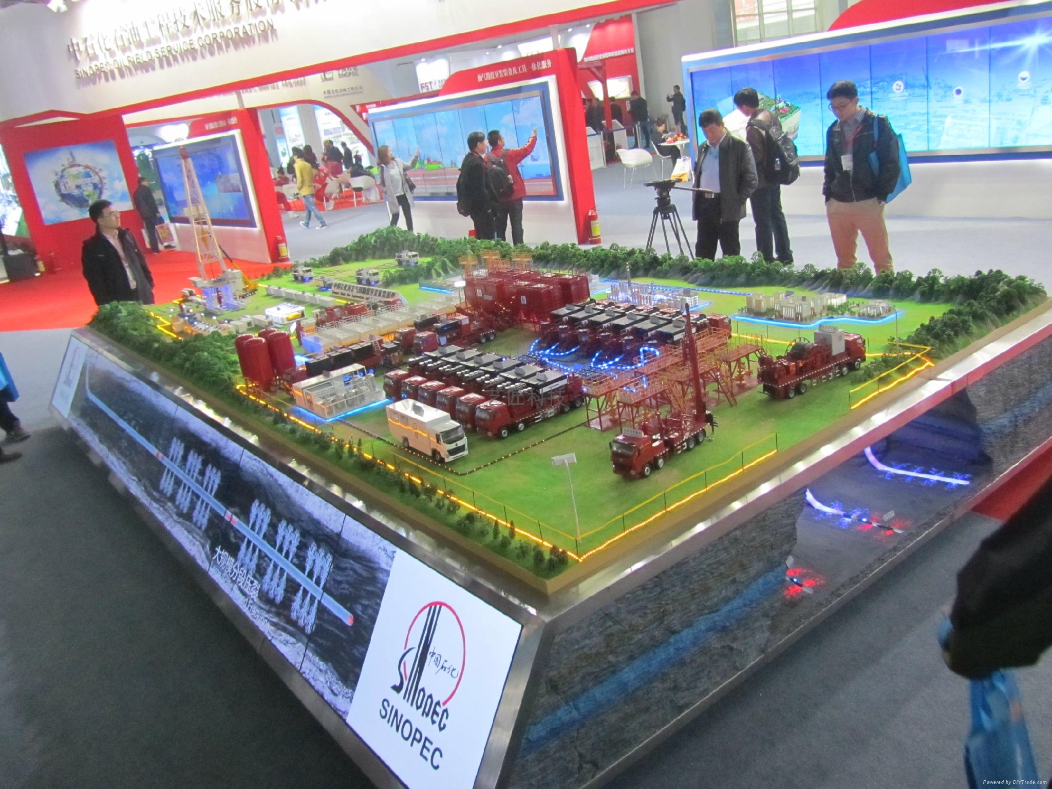 大慶石油化工教學模型 3