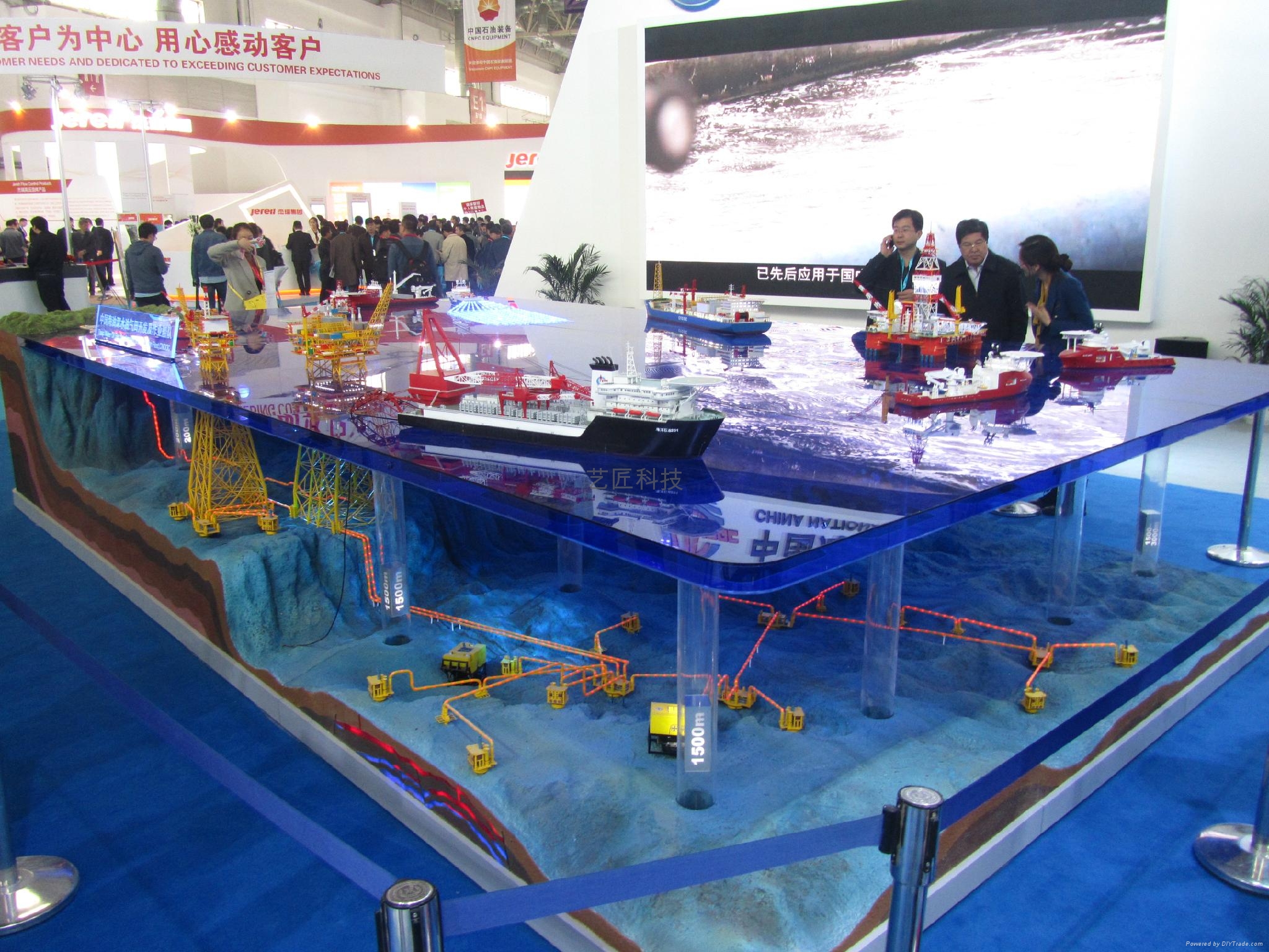 大慶石油化工教學模型 5
