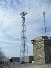 communication lattice steel tower