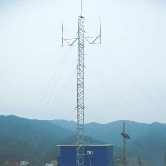 Telecommunication guyed mast  2