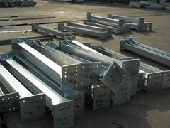 HDG welding transformer support structure