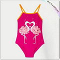 Kids Couple Flamingos Bathing Suit