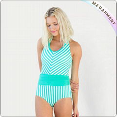 Adult Ming Blue One-Piece Swimwear