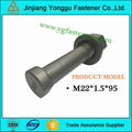 make in china high strength trailer truck hub bolt