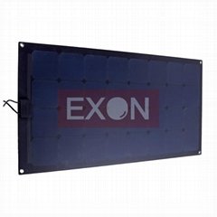 100W-Portable Folding 12V Camping Solar Panel(black)