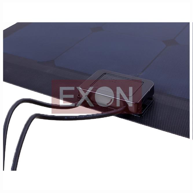 100W-Portable Folding 12V Camping Solar Panel(black) 4