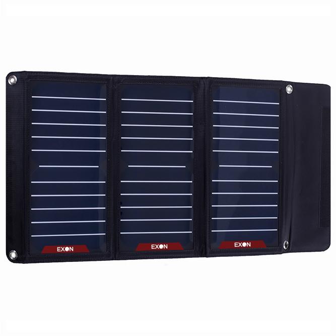 21W-Portable Folding 5V Camping Solar Panel