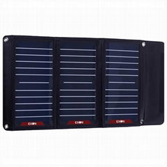 21W-Portable Folding 5V Camping Solar Panel