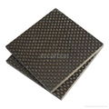 High quality 3K Twill matte Size 400*500mm Prepreg carbon fiber plate 8mm 1