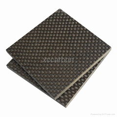 High quality 3K Twill matte Size 400*500mm Prepreg carbon fiber plate 8mm