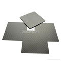 High quality 3K Twill matte Size 400*500mm Prepreg carbon fiber plate 8mm 2