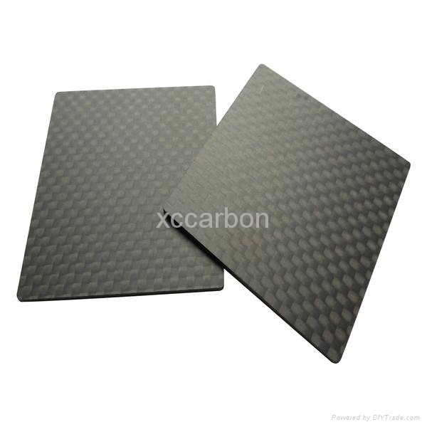 High quality 3K Twill matte Size 400*500mm Prepreg carbon fiber plate 8mm 3