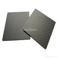 High quality 3K Twill matte Size 400*500mm Prepreg carbon fiber plate 8mm 3