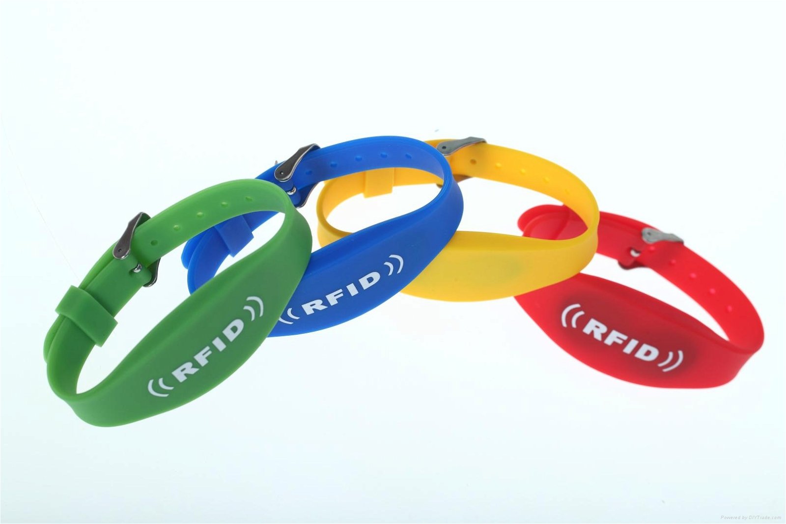 factory products sample available silicone rfid wristband