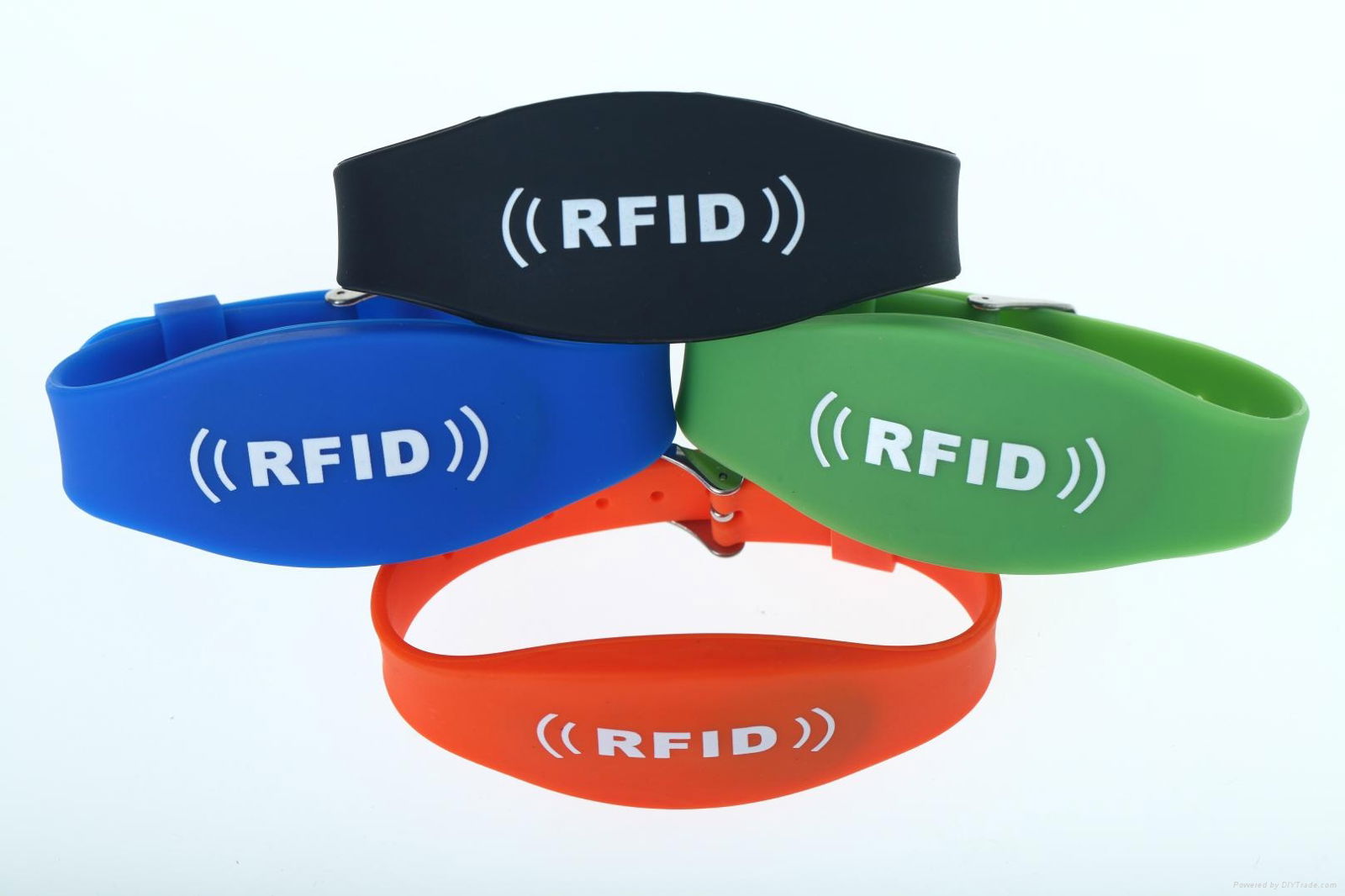 factory products sample available silicone rfid wristband 3