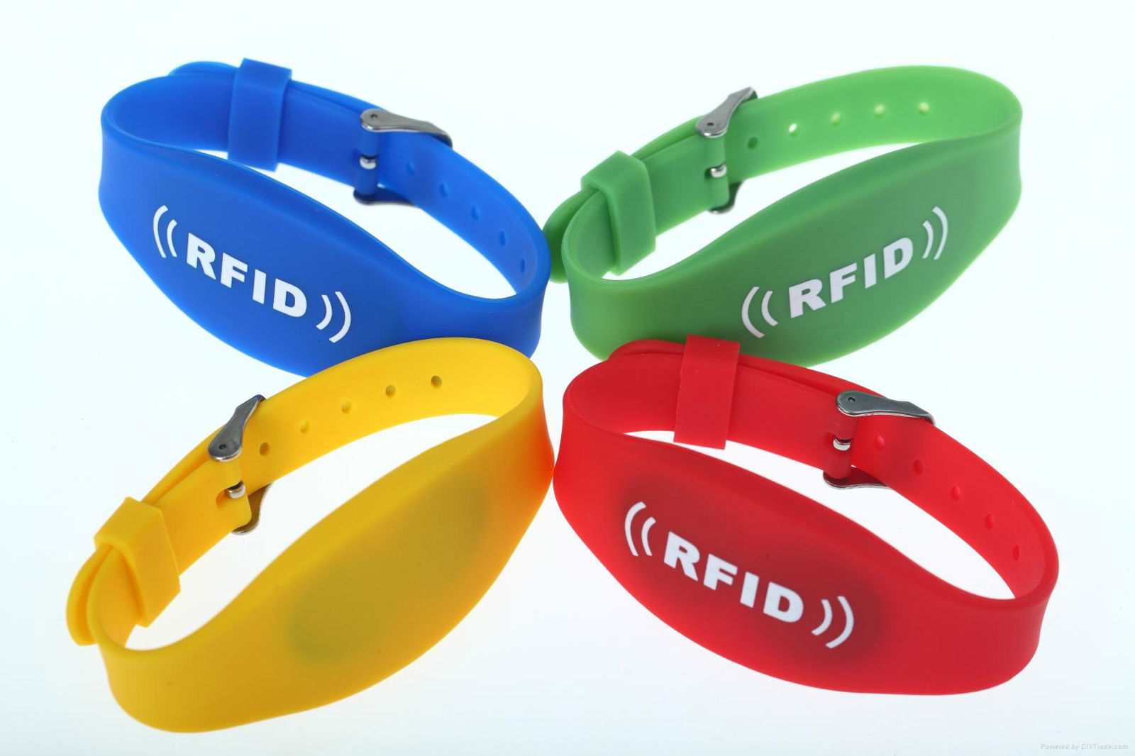 factory products sample available silicone rfid wristband 5