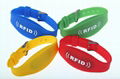 factory products sample available silicone rfid wristband 5