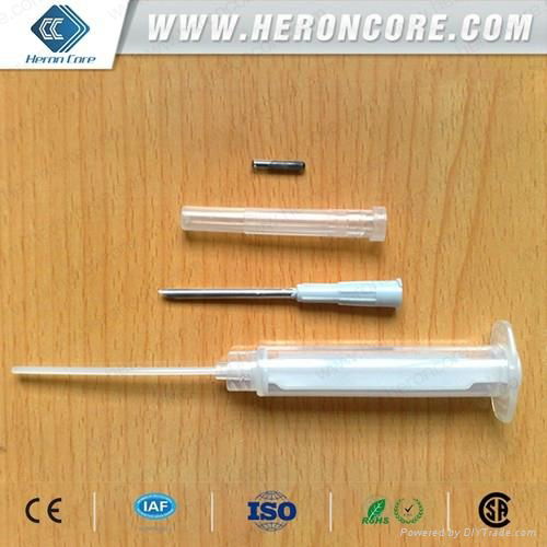 Identify Animal RFID Glass Tag with Syringe For Cat dog sheep Goat 2