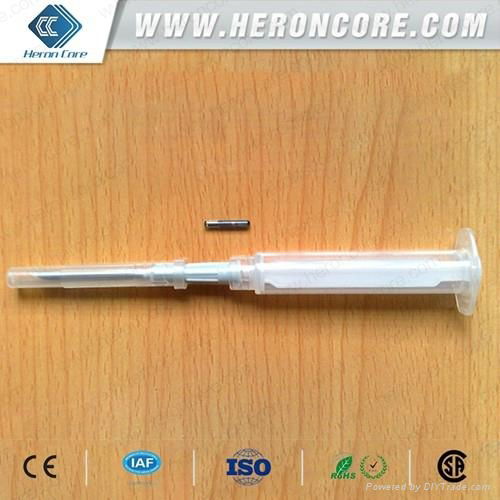 Identify Animal RFID Glass Tag with Syringe For Cat dog sheep Goat 4