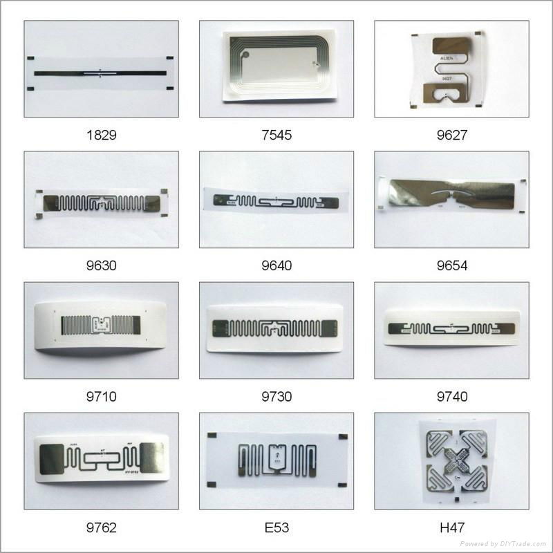 Customize hot selling passive RFID wet inlay label tags 4