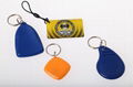 Cheap Plastic passive ABS 13.56mhz rfid keyfob