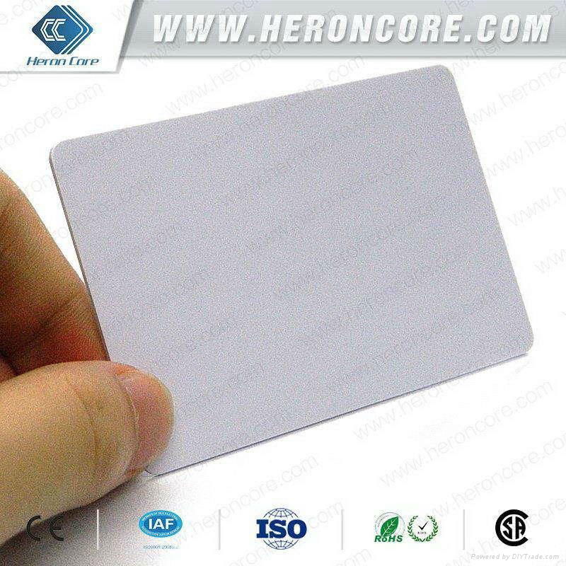 PVC white blank card 5