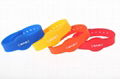 RFID Bracelets Silicone Wristbands Manufacturer NFC Silicon Band